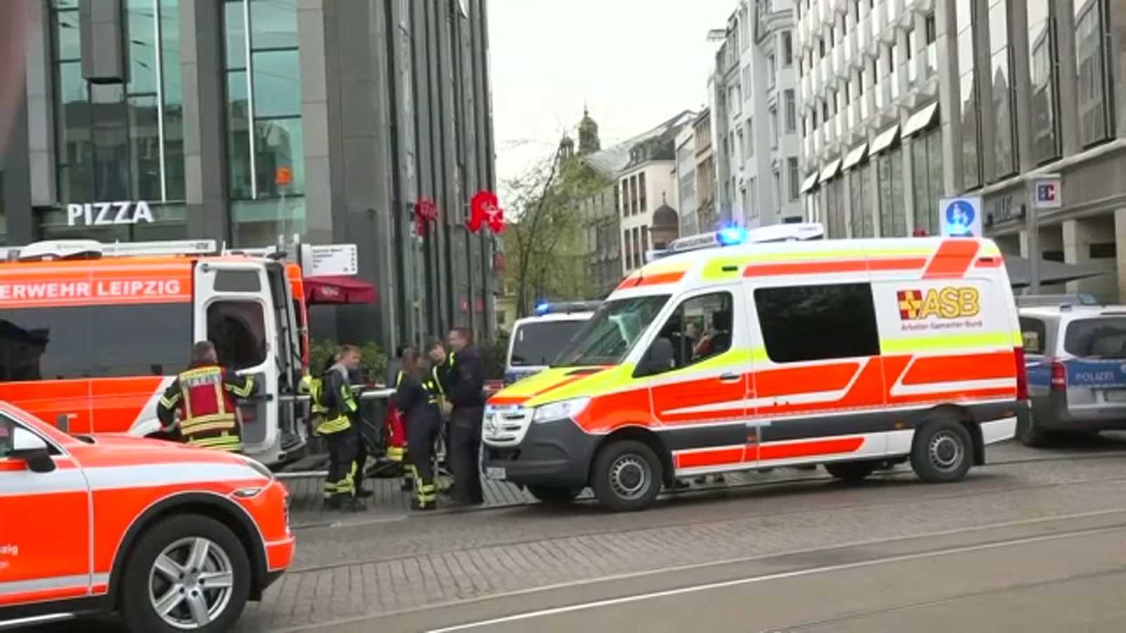 Leipzig, Germany incident news: Driver plows into people in shopping area, killing 2, seriously injuring 3