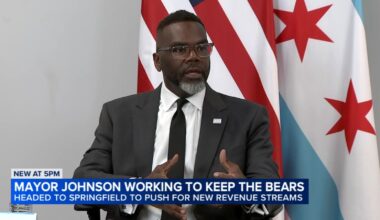 Chicago Bears news: Mayor Brandon Johnson's Hail Mary to keep NFL team at Soldier Field, rather than Arlington Heights or Hammond