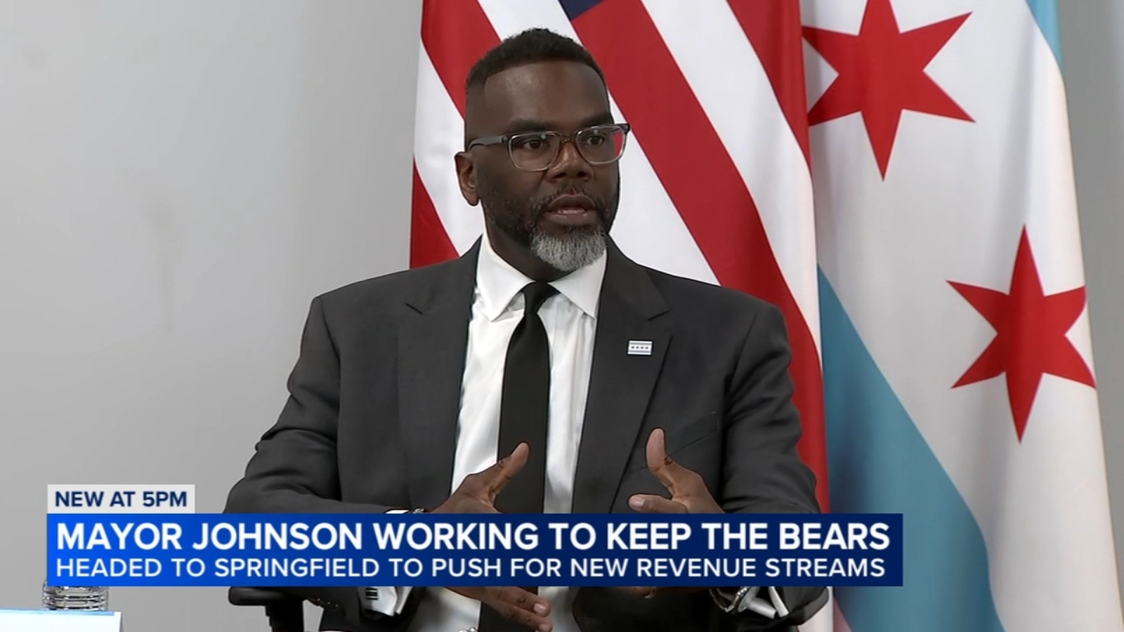 Chicago Bears news: Mayor Brandon Johnson's Hail Mary to keep NFL team at Soldier Field, rather than Arlington Heights or Hammond