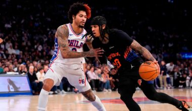 Despite late push, 76ers fall short against Knicks in Game 2 | NBA Playoffs