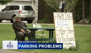 PGA Championship: Residents offer paid parking as golf fans flood Newtown Square, Pa.