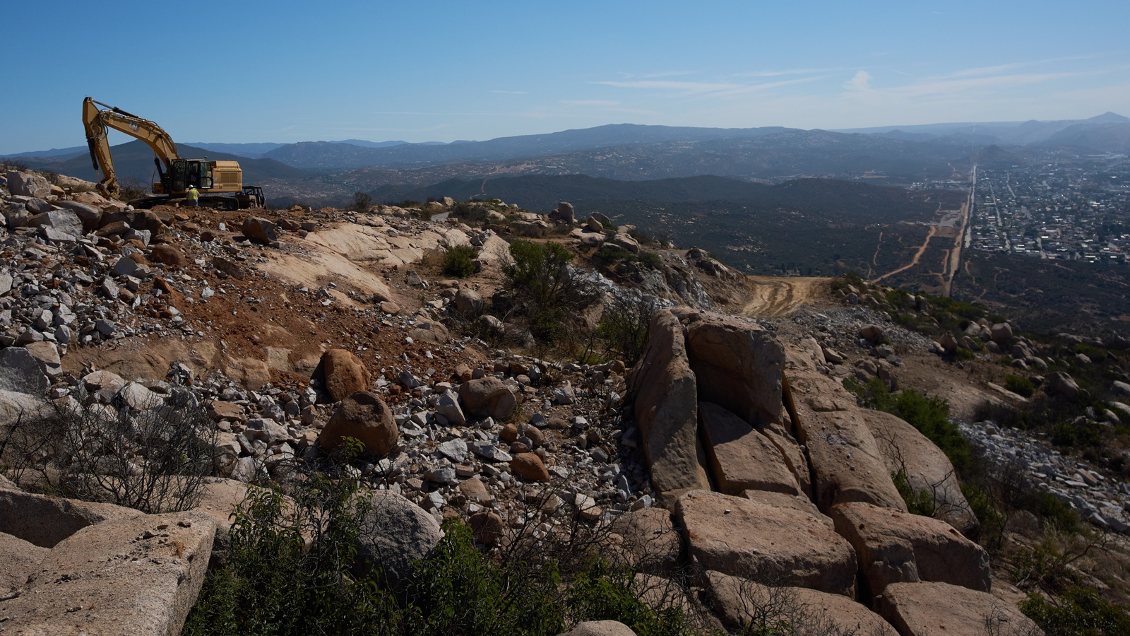 US-Mexico border wall construction is desecrating sacred sites, Indigenous leaders say