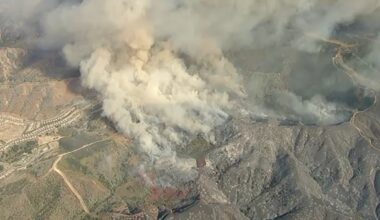 Simi Valley fire: Sandy Fire burns at least 1 home, scorches more than 1,300 acres; see evacuation map, live updates