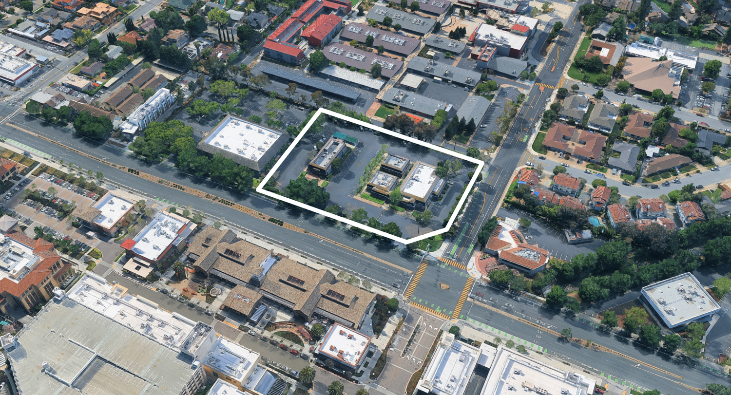 19300 Stevens Creek Boulevard, image via Google Satellite