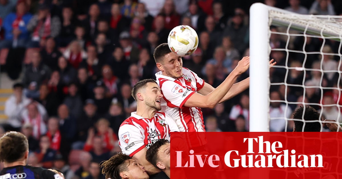 Southampton v Middlesbrough: Championship playoff semi-final, second leg – live | Championship