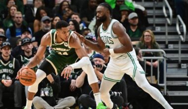 Celtics offseason drama puts Jaylen Brown-Giannis Antetokounmpo trade rumors in spotlight