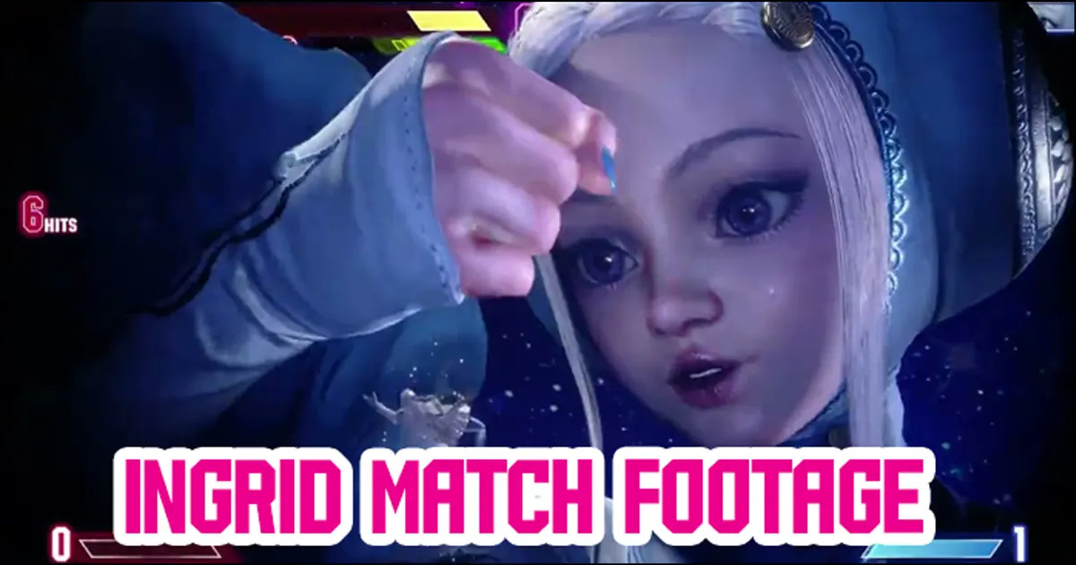 First Ingrid match footage released for Street Fighter 6 showcasing what the mystery magical girl is truly capable of in combat