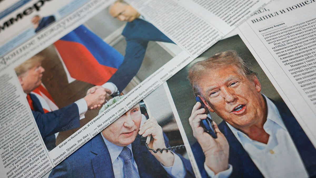 The conflict in Ukraine continues to shape the dialogue between the United States and Russia