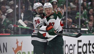 As Kirill Kaprizov’s mega-contract begins, Mats Zuccarello remains his biggest supporter
