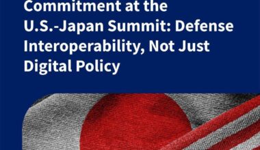 Japan’s Sovereign Cloud Commitment at the U.S.-Japan Summit: Defense Interoperability, Not Just Digital Policy