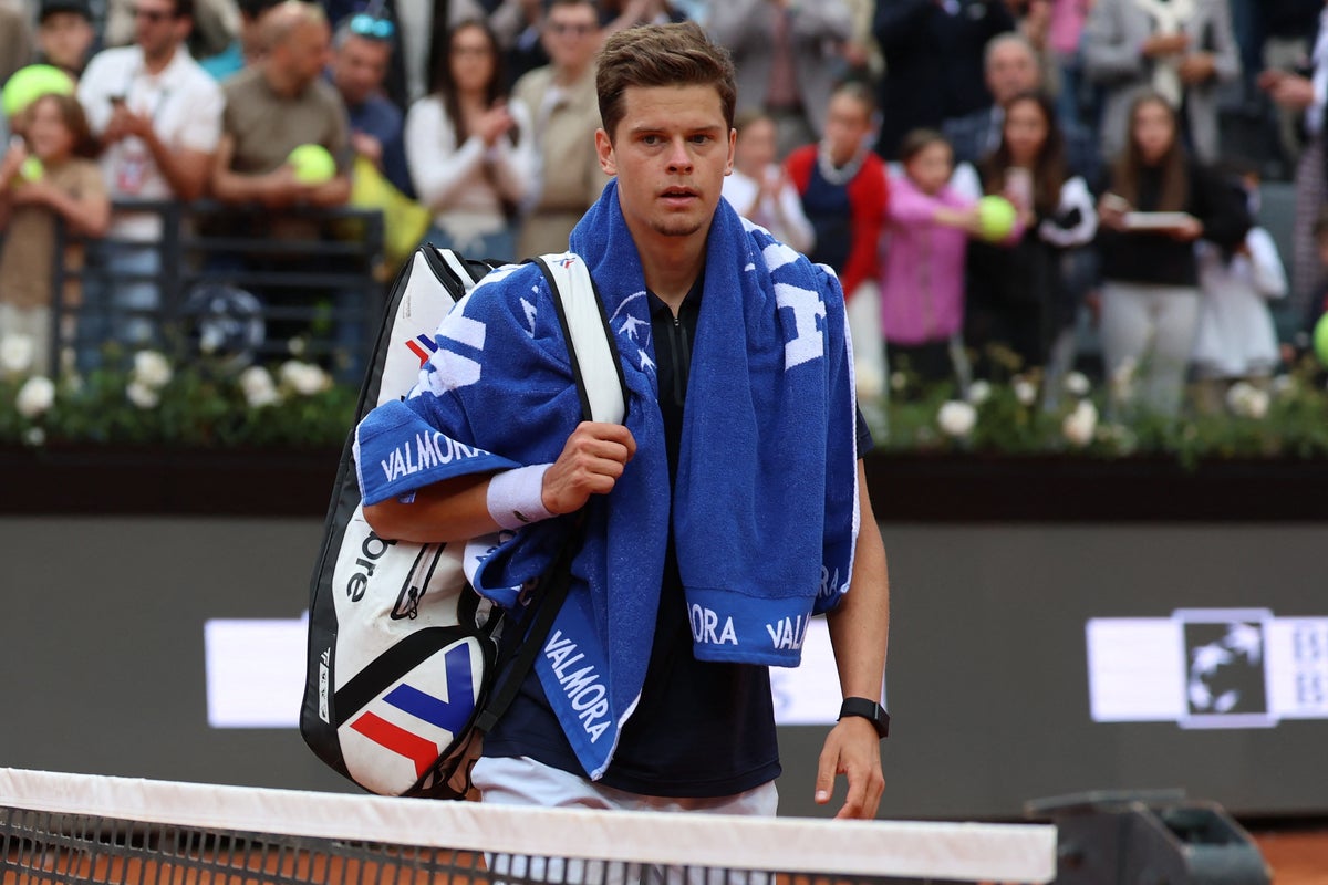 Alexander Blockx: French Open player left furious after freak injury forces withdrawal