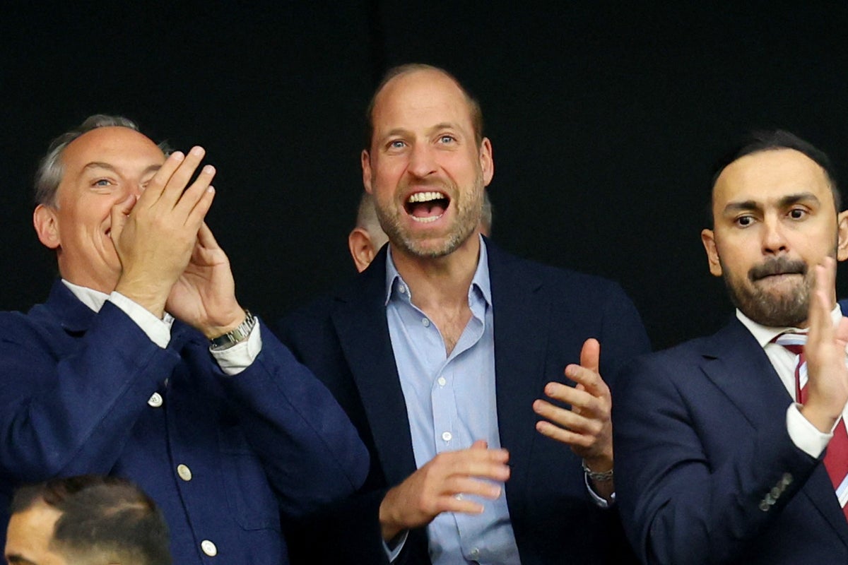 Aston Villa win Europa League LIVE: Prince William takes centre stage in wild celebrations ahead of bus parade today