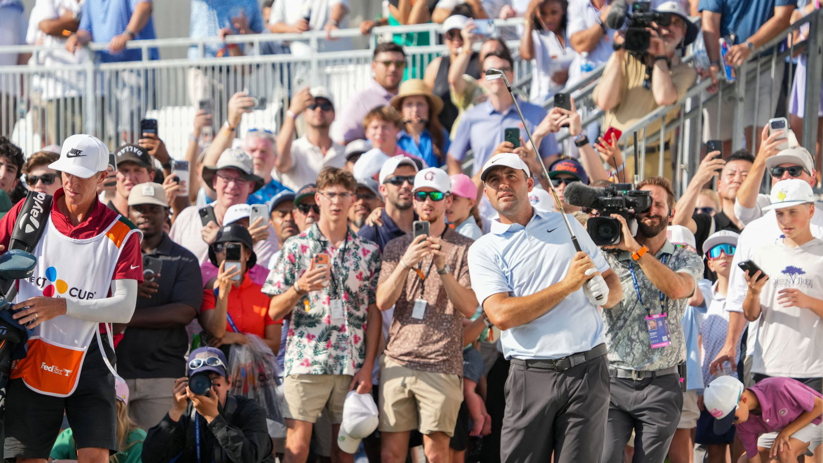 Scottie Scheffler at the CJ Cup Byron Nelson