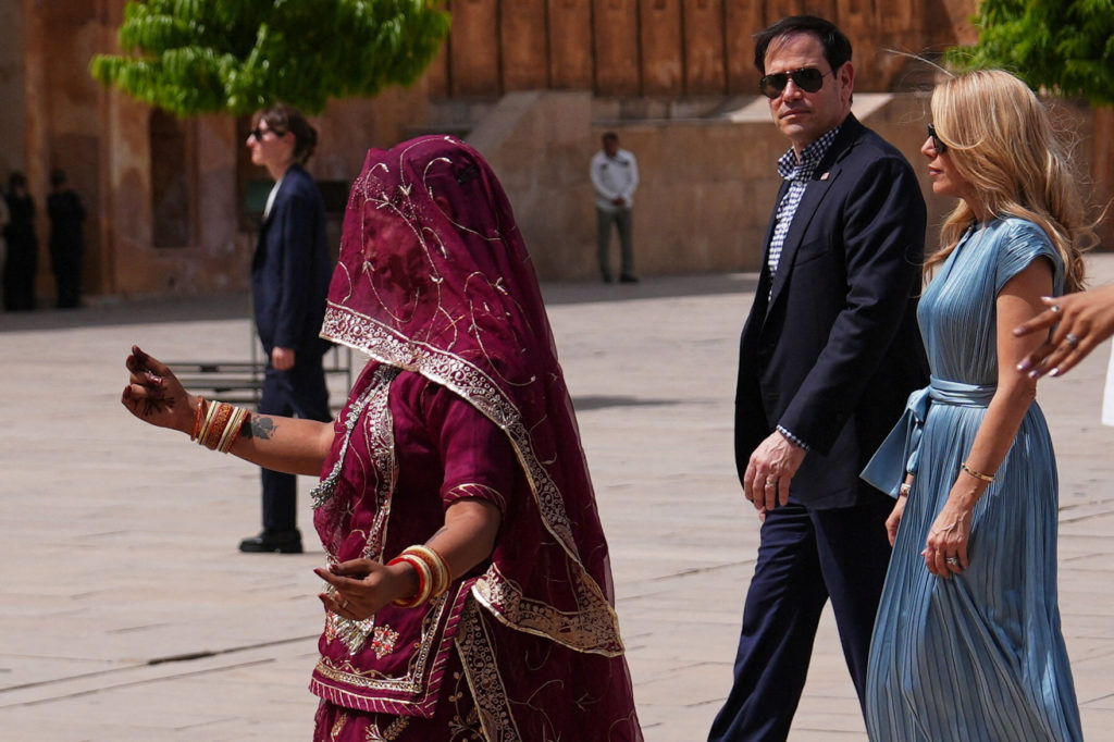 United States Secretary of State Marco Rubio visits India
