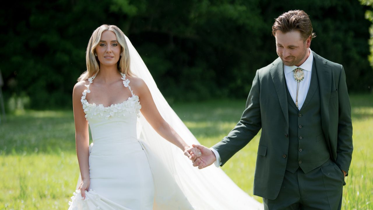 Inside Lainey Wilson and Devlin “Duck” Hodges’s Waterfall Wedding Ceremony in Tennessee