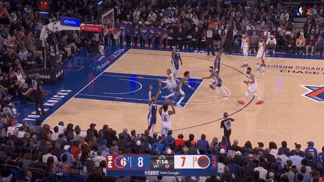 Jalen Brunson bucket vs. Sixers