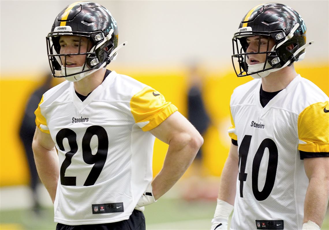 Inseparable since high school, Eli Heidenreich and Alex Tecza get one more reunion with the Steelers