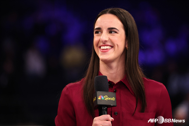'Caitlin Clark. /AFPBBNews=NEWS1