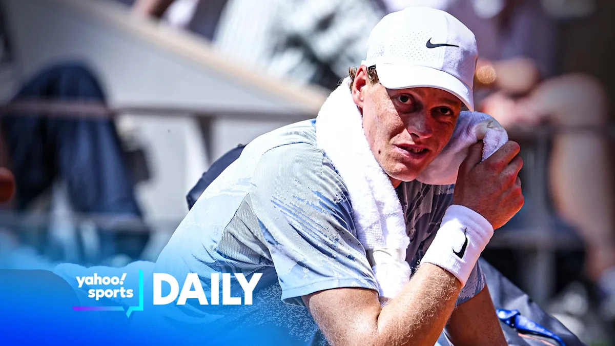 French Open: Jannik Sinner upset by Juan Manuel Cerundolo after being granted controversial cramping timeout