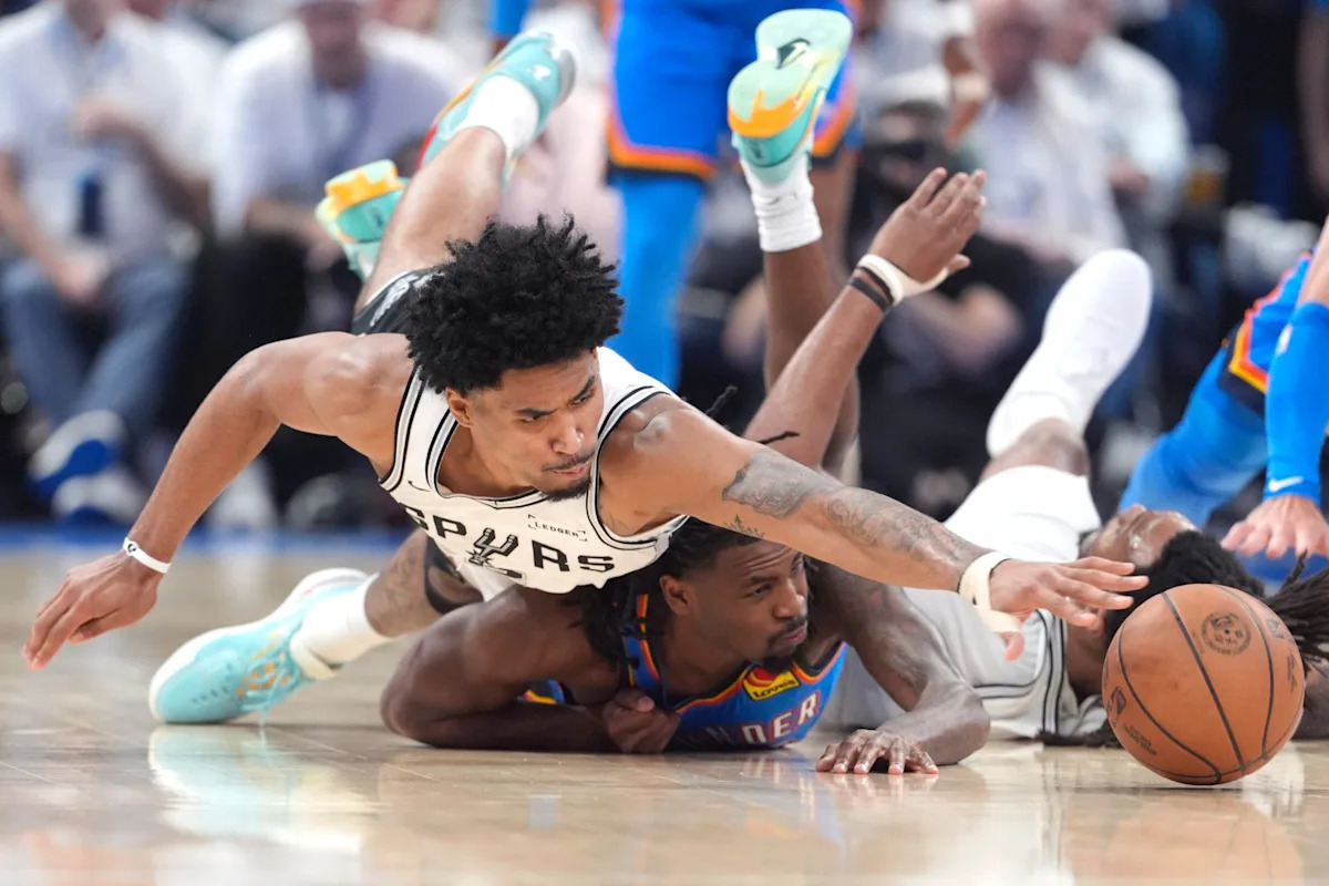 Dylan Harper injury update: Spurs guard ruled out vs Thunder in Game 2