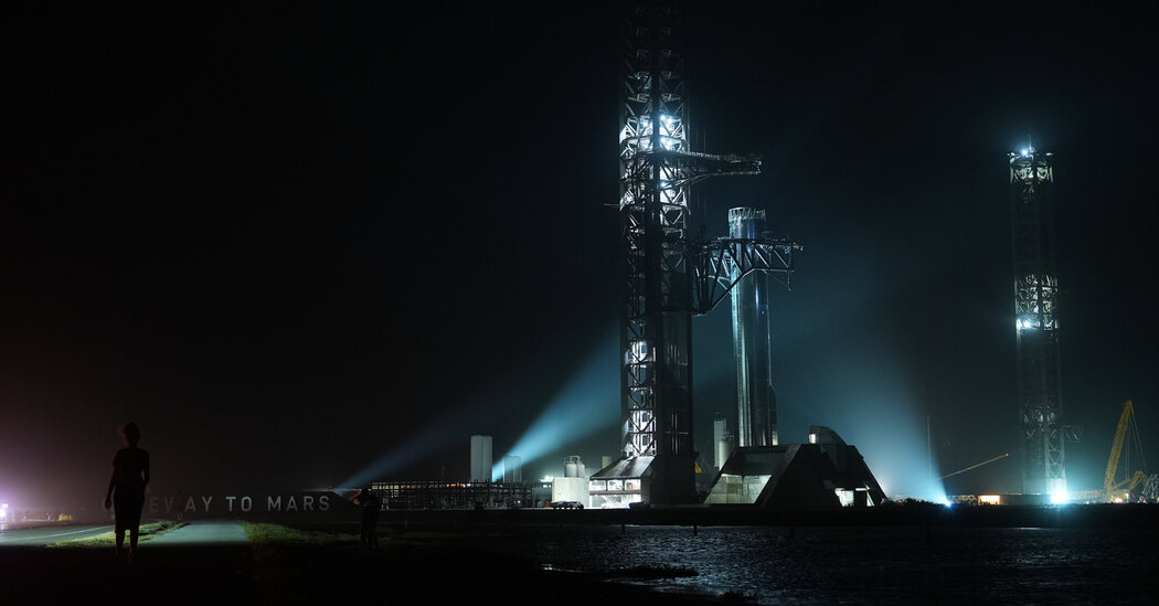 SpaceX Scrubs Launch Attempt of Updated Starship Rocket