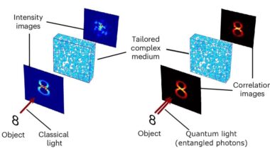 Entangled photons open up potential applications of anti-scattering optics – Physics World