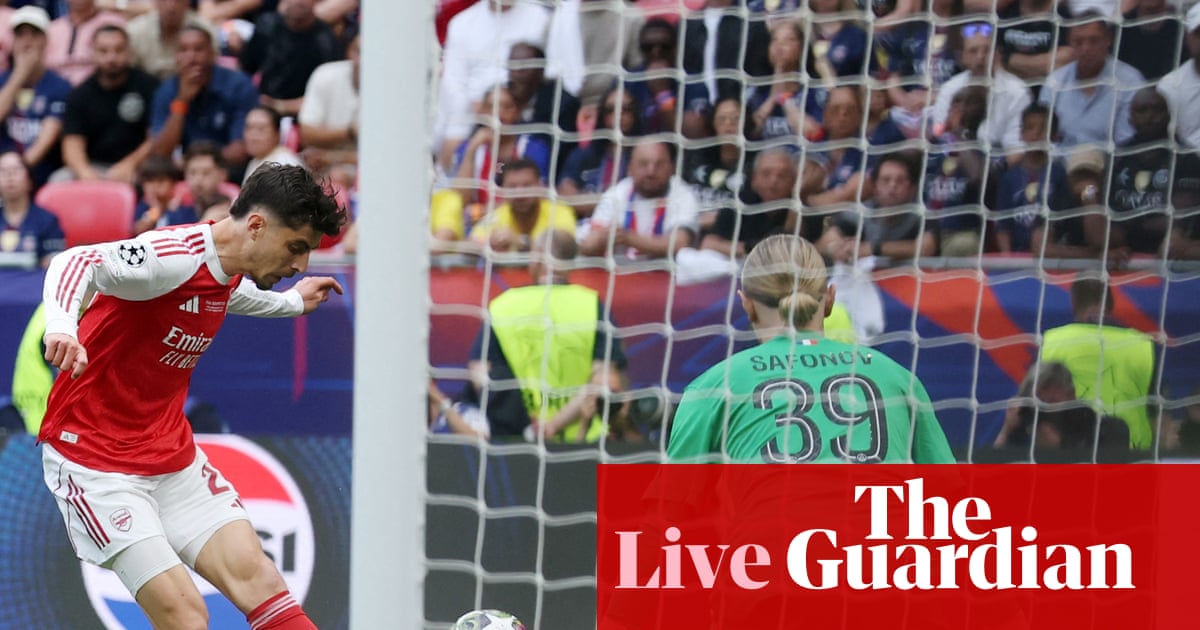 Paris Saint-Germain v Arsenal: Champions League final – live | Champions League