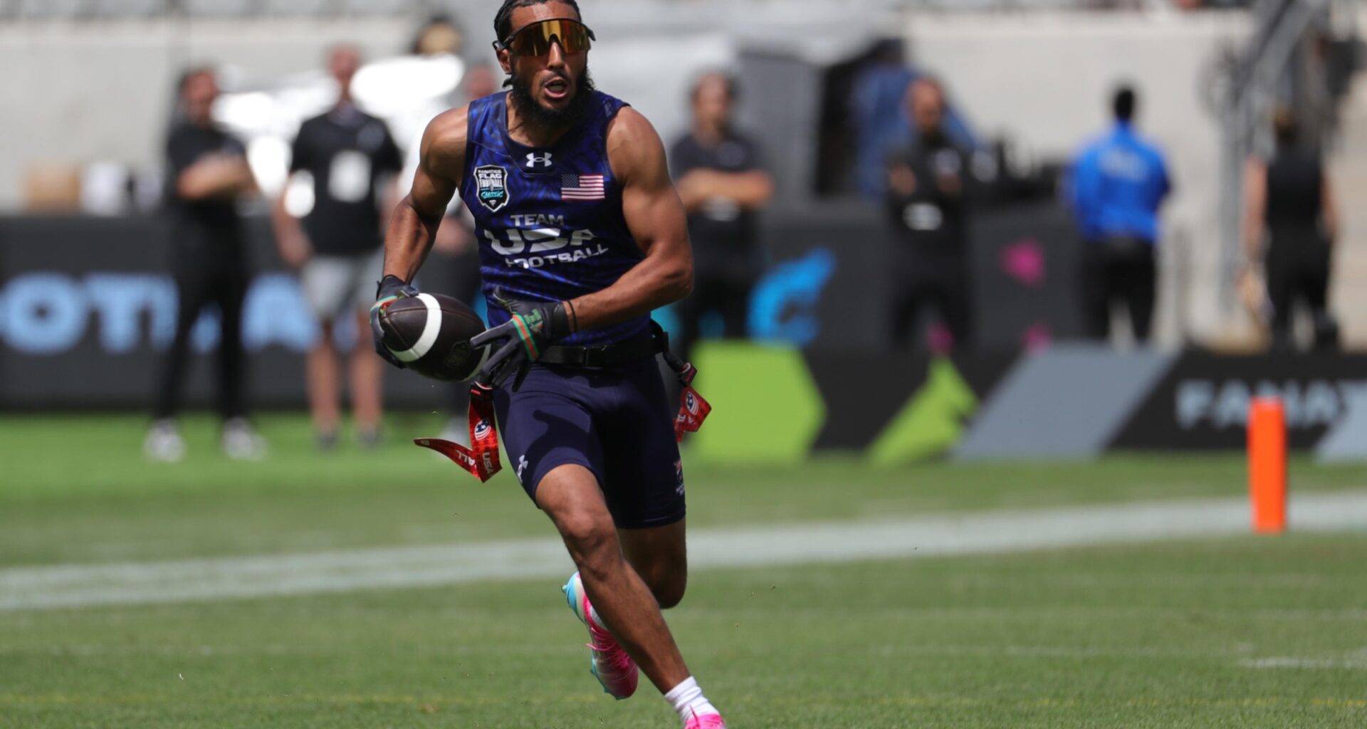 NFL's Flag Football League Timeline, Draft, More Discussed by Exec Ahead of 2028 Olympics