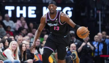 Bam Adebayo Called Out by Florida Panthers for Viral Photo in Golden Knights Jersey with A'ja Wilson
