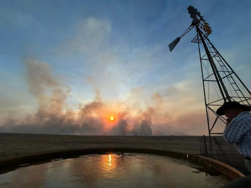 Wildfire in Clark County