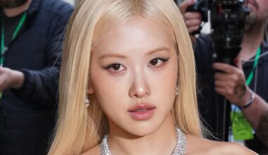 Rosé of BLACKPINK Wears a Thigh-High Leg Slit to the Met Gala 2026