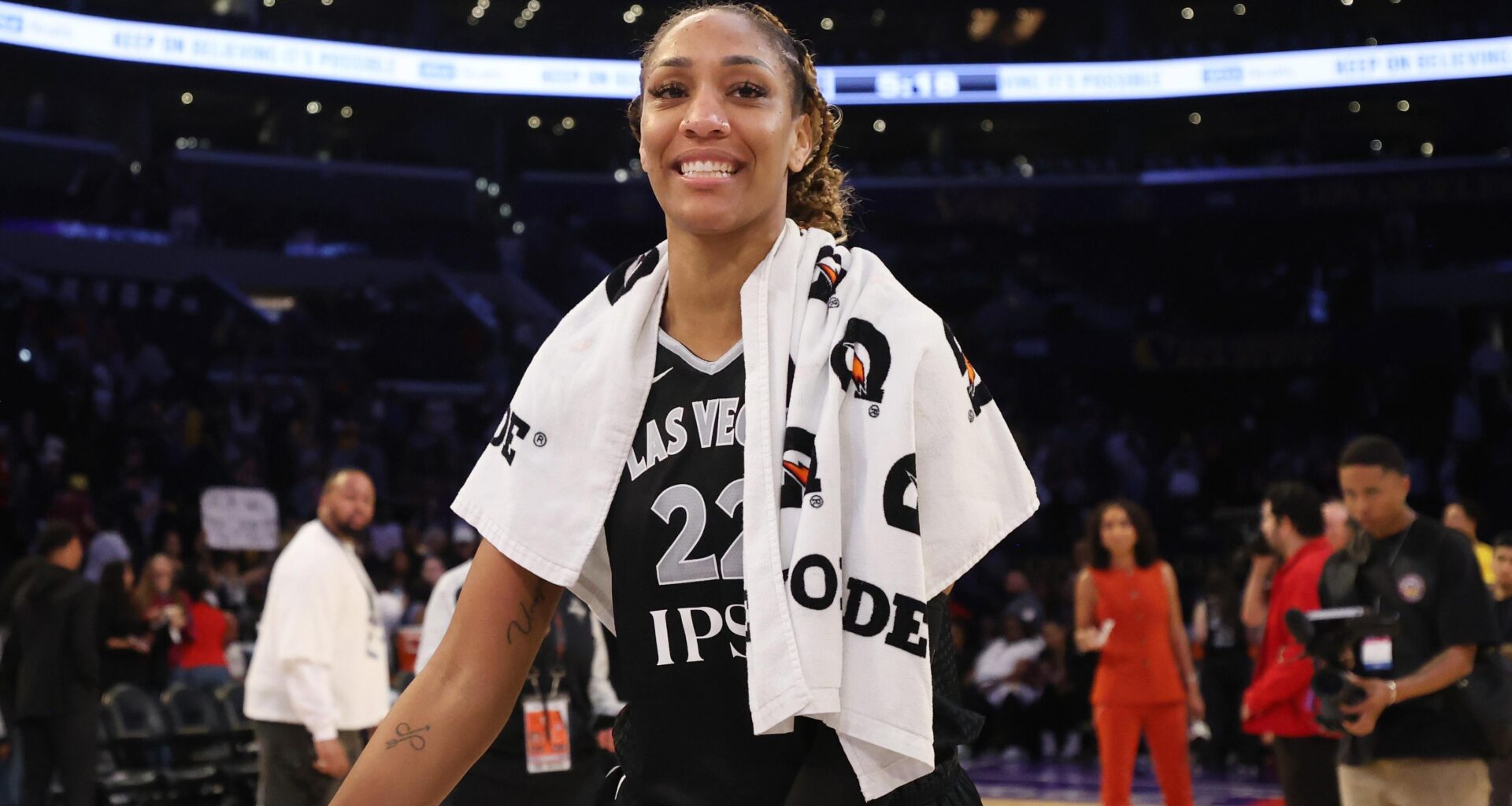 Check Out A'ja Wilson's Cover of Vanity Fair's Sports Issue in Trending Photo