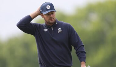 Bryson DeChambeau Stumbles in PGA Championship Round 1, Shoots 76 After Missing Masters Cut