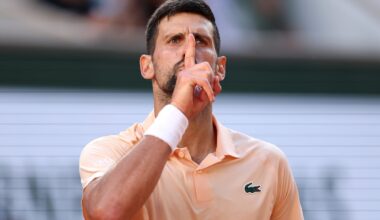 French Open LIVE: Latest scores and results as Novak Djokovic faces Joao Fonseca in blockbuster after Sinner’s shocking collapse