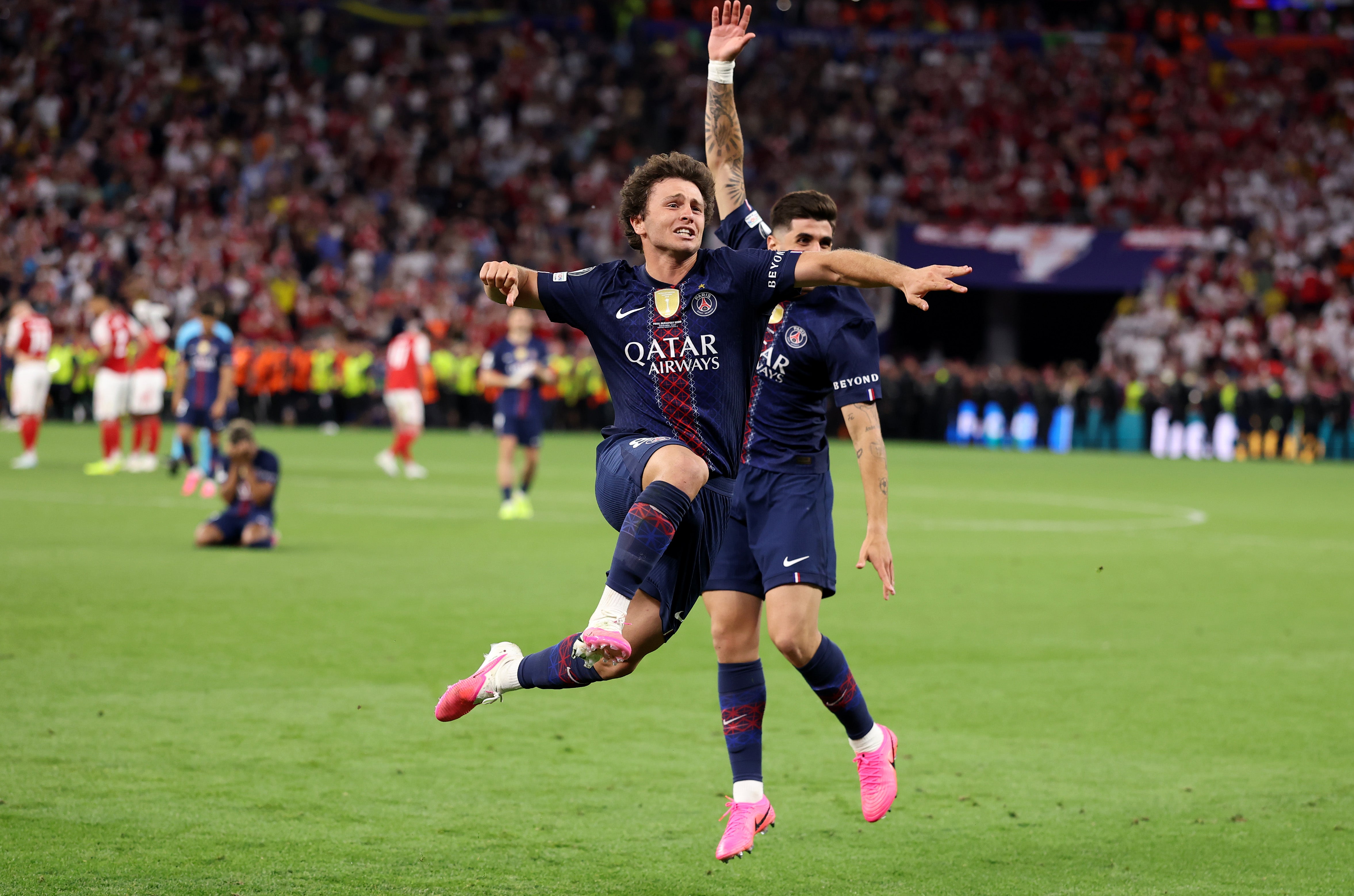 PSG’s attacking riches contrasted with those of Arsenal in Budapest