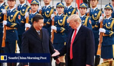 Developing | China confirms dates for President Donald Trump’s state visit to Beijing