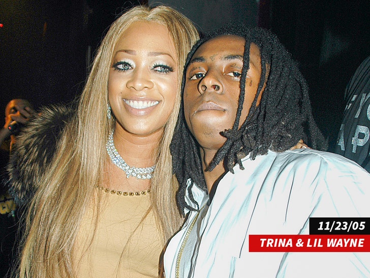 lil wayne with Trina getty