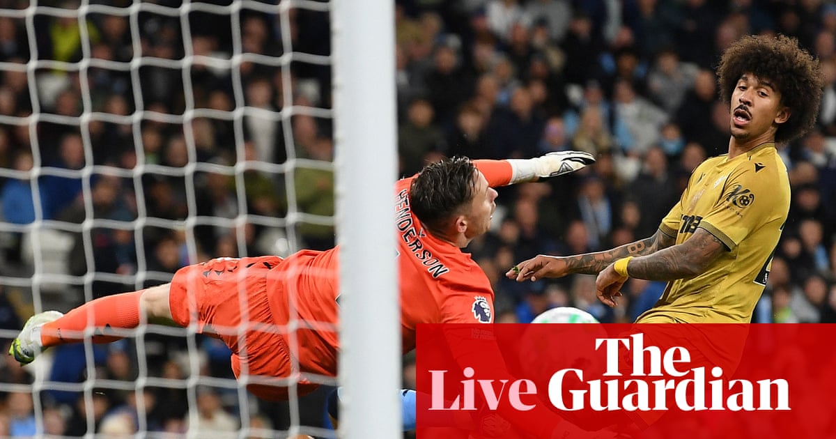 Manchester City 3-0 Crystal Palace: Premier League – as it happened | Premier League