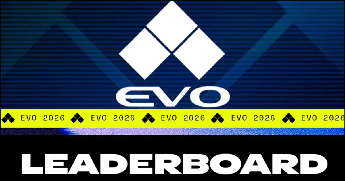 Evo 2026 near-final registration leaderboard revealed with one surprising title shooting up the ranks
