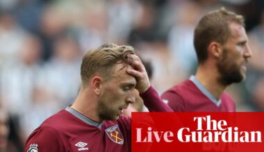Newcastle v West Ham: Premier League – live | Premier League