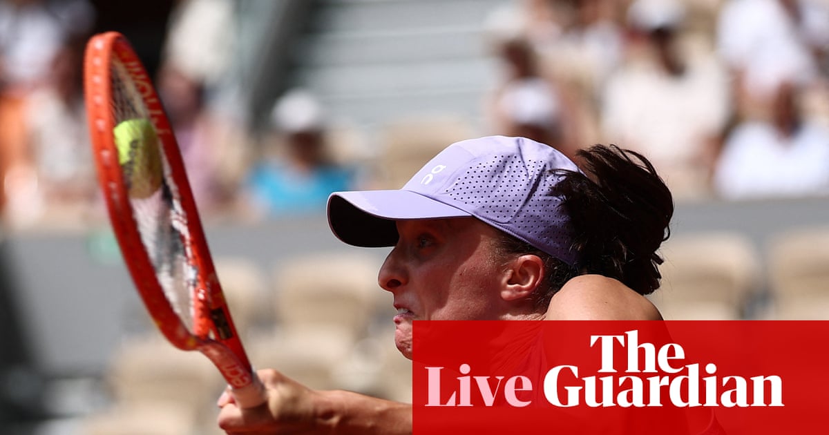 French Open 2026: Djokovic v Fonseca, Rublev and Swiatek win on day six – live | French Open 2026