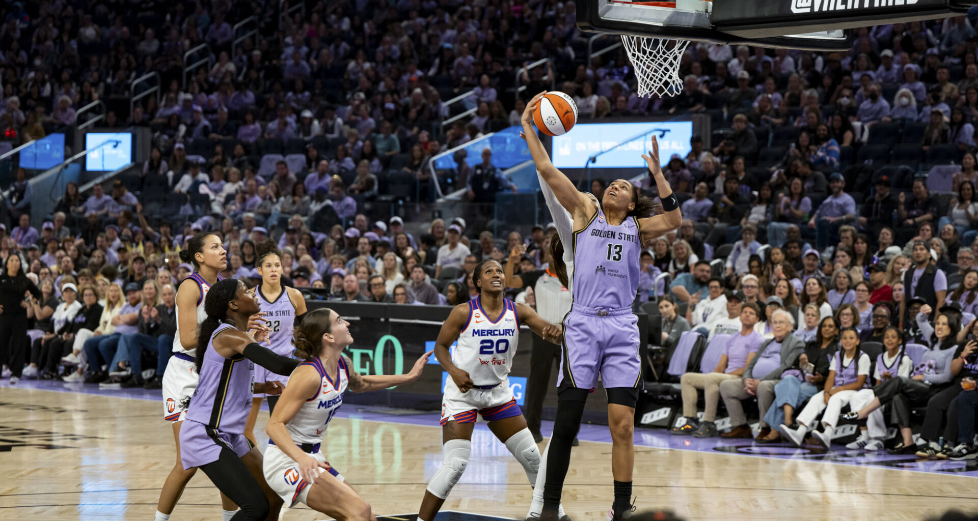 Ballhalla Rising: Golden State Valkyries Cool Off Phoenix Mercury to Take Home Opener
