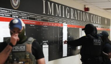 Federal agents can’t make arrests in N.Y. immigration courts, judge rules