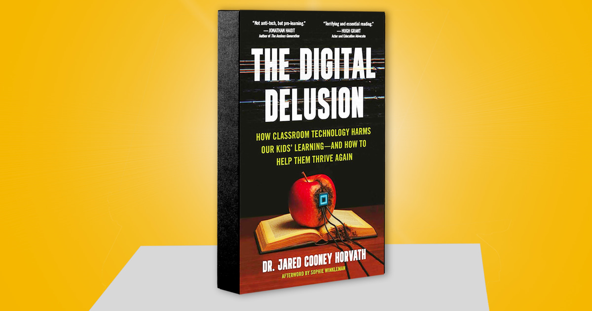 The book fueling a movement against screens in schools