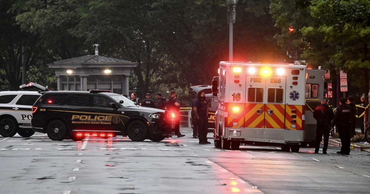Secret Service kills man who opened fire at White House security checkpoint