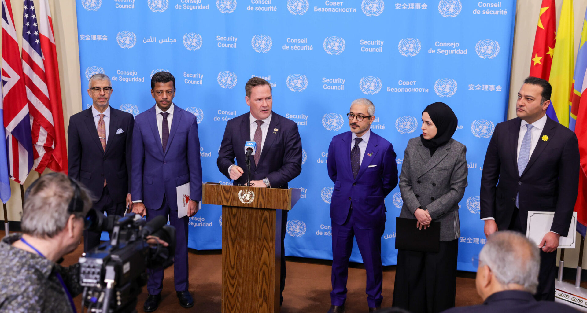 Ambassador Mike Waltz's Press Statement on UN Security Council Action to Support Freedom of Navigation in the Strait of Hormuz
