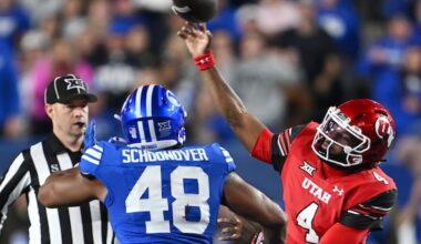 Bodie Schoonover dishes on BYU's deep and talented defensive line – Deseret News