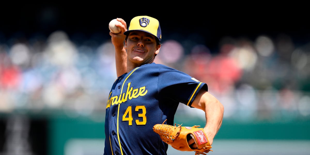Nasim Nuñez drives in 2 as Nationals beat Brewers 3-2 to avoid sweep