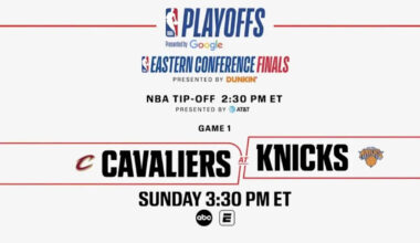 ABC mistakenly hypes up Knicks-Cavaliers for Eastern Conference Finals Game 1