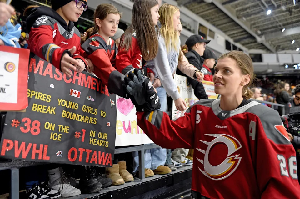 Ottawa's Emily Clark was the PWHL's highest-paid player last season. (Troy Parla/Getty Images)